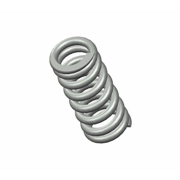 Zoro Approved Supplier Compression Spring, O= .156, L= .38, W= .027 G709974241